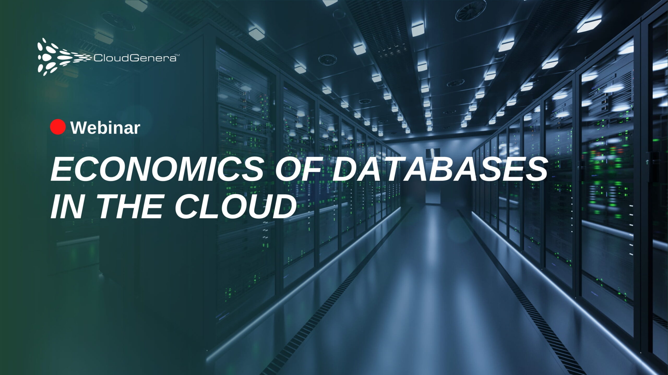 Economics of Databases in the cloud